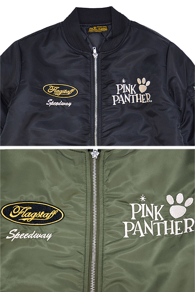 ピンクパンサー×フラッグスタッフ MA-1ジャケット Flagstaff 424002