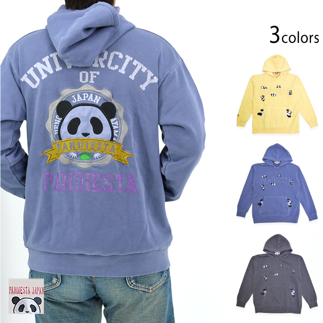カレッジパンダピグメントパーカー PANDIESTA JAPAN 564562 パンディ