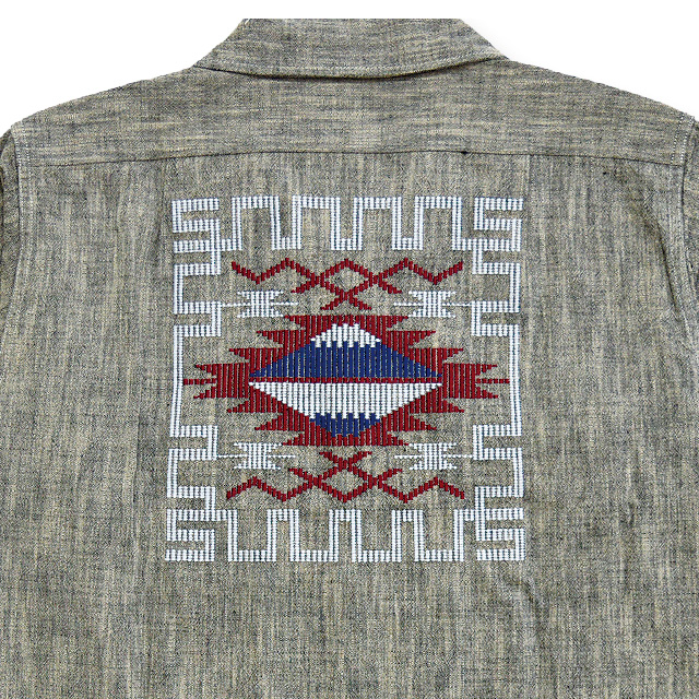 グアテマラ長袖シャツ サムライジーンズ SGGS17 SAMURAI JEANS 日本製