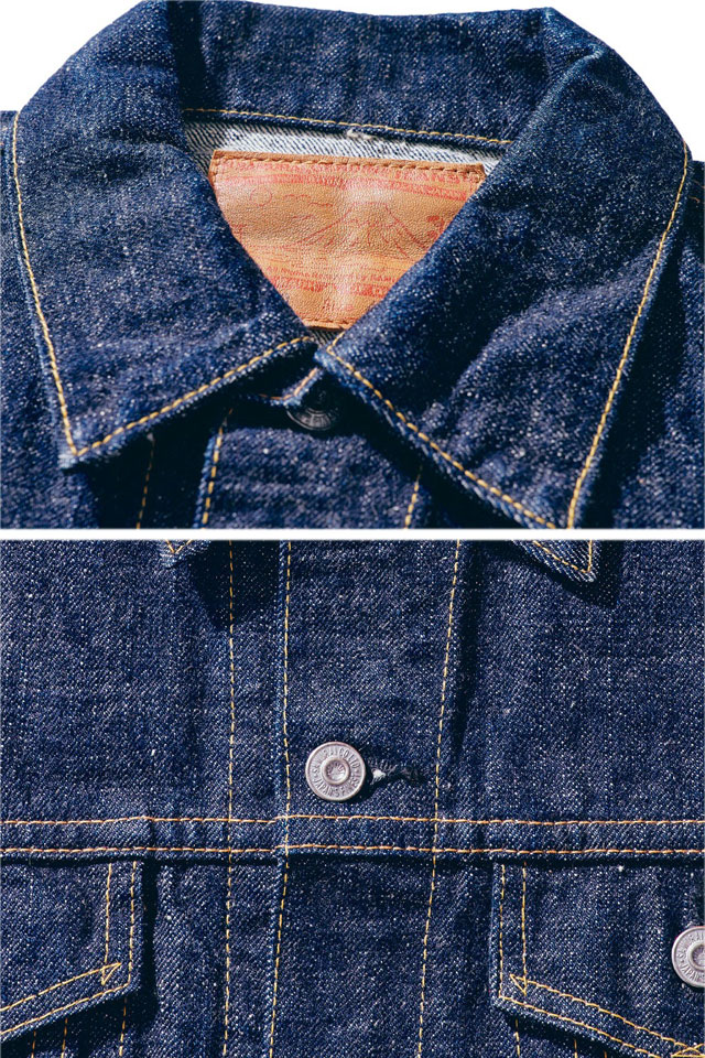 男気15oz刀耳セルビッチ デニムジャケット 3rd Type サムライジーンズ