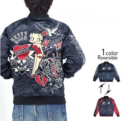 Ed Hardy×BETTY リバーシブルスカジャン サクラスタイルセレクション