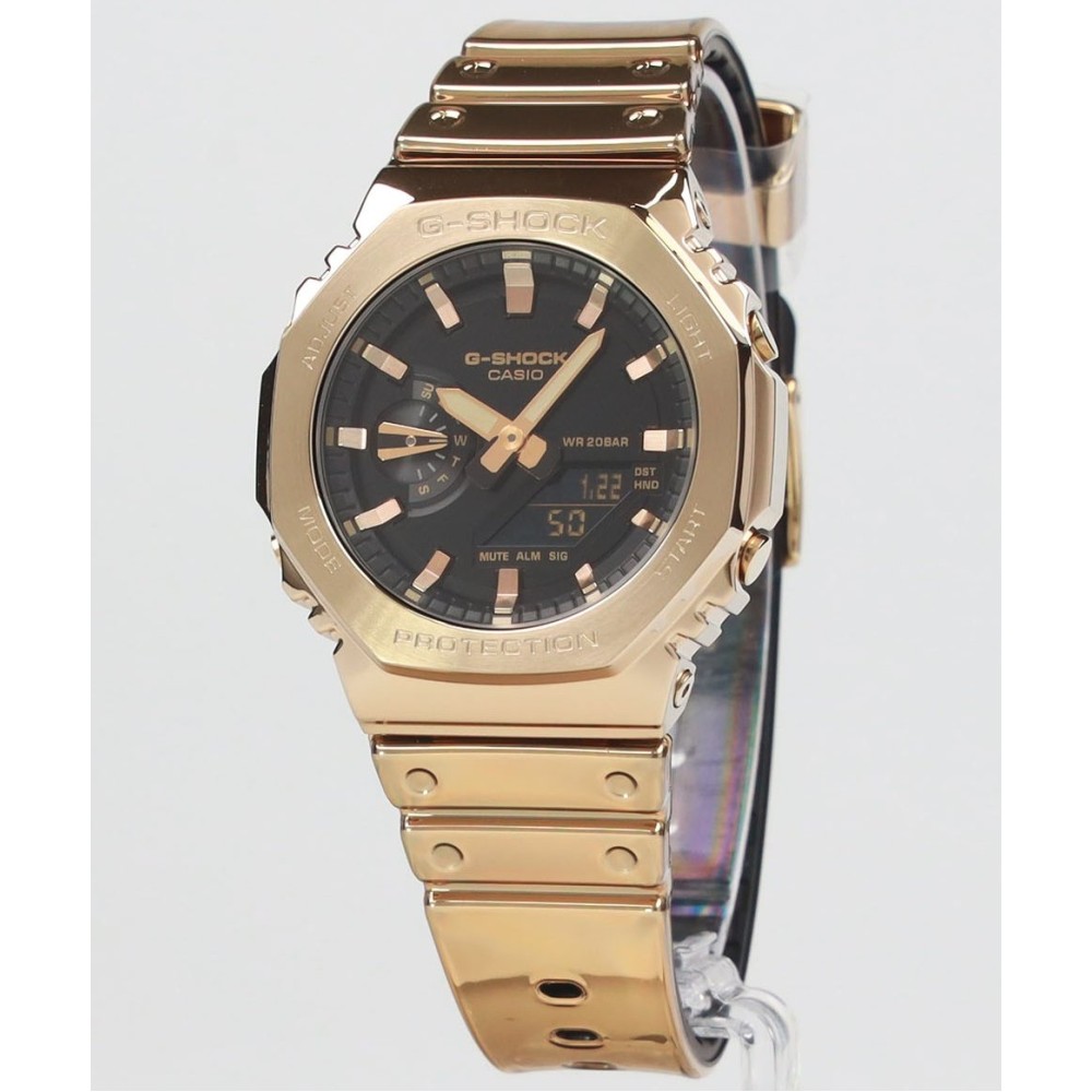 Casio G-Shock Analog-Digital FINE METALLIC SERIES GM-2100YMG-9AJF
