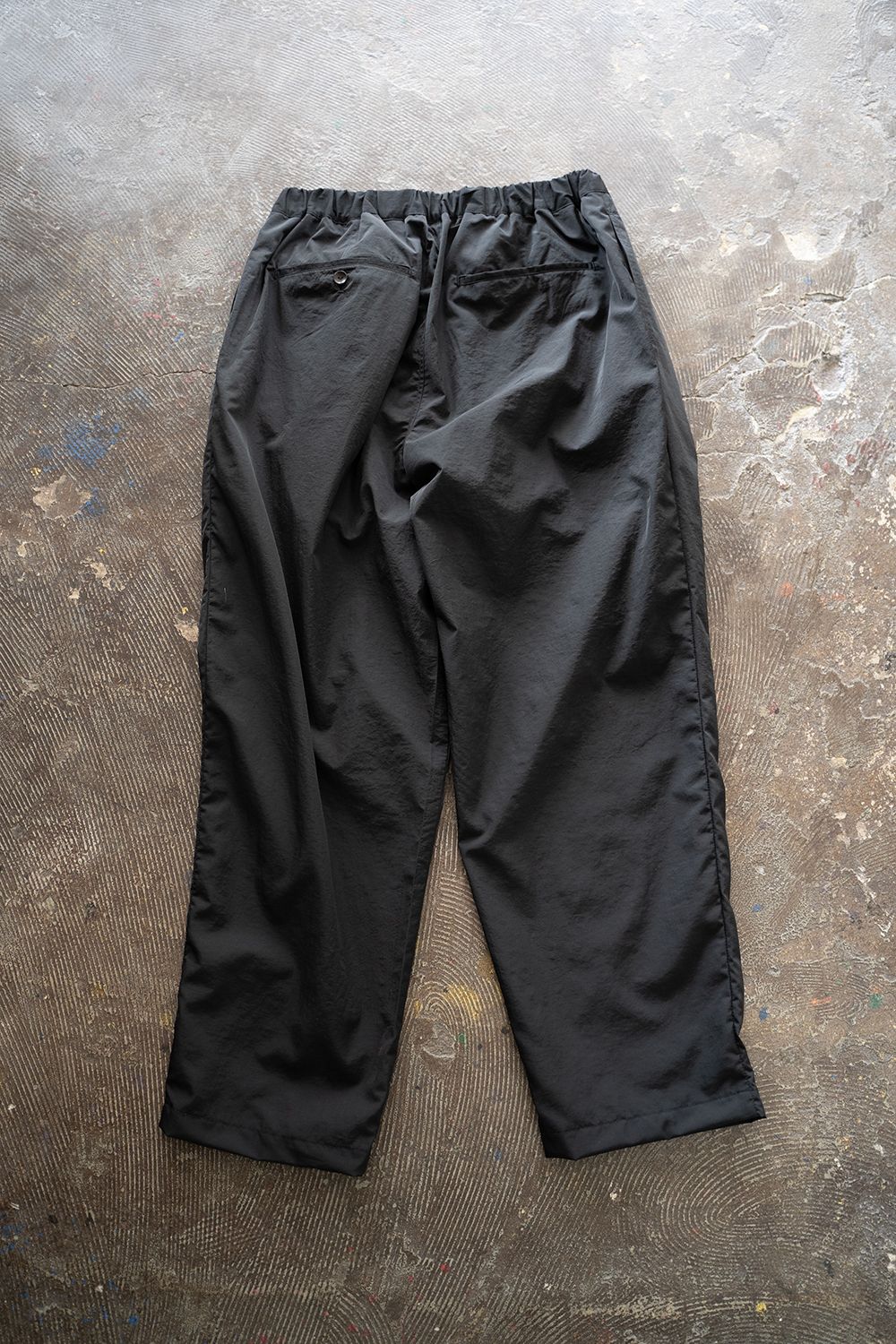 STILL BY HAND - 【ラスト1点】【25SS】ナイロン2タックイージーパンツ