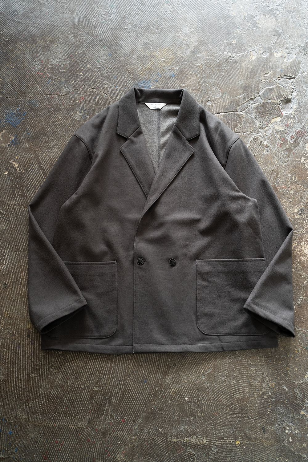 STILL BY HAND - 【ラスト1点】【24AW】ウールジャージーダブル