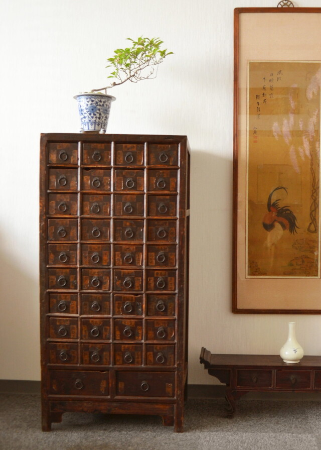 李朝家具 薬箪笥 薬ダンス 韓国アンティーク家具 Antique Sam's Collection