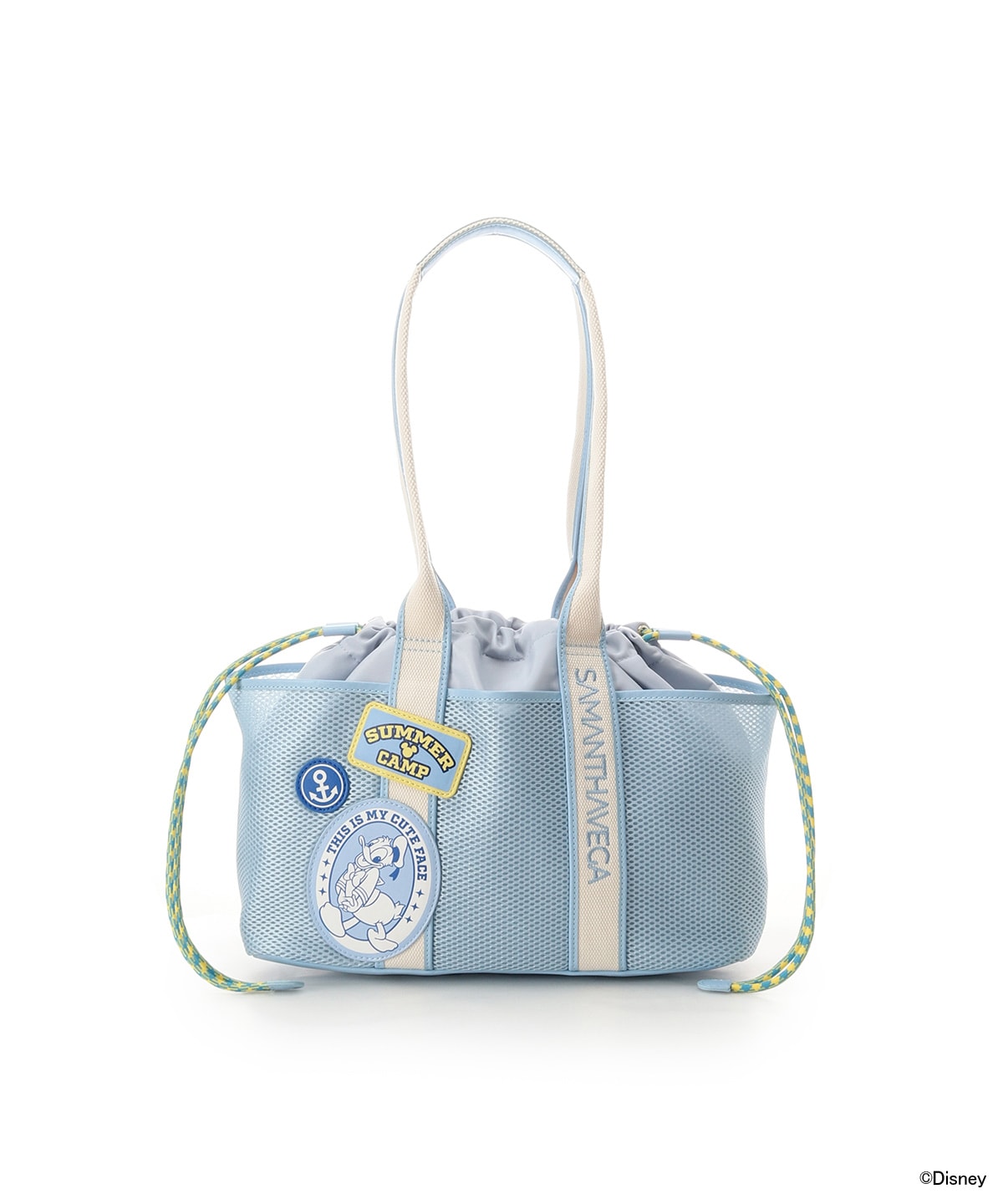 ミッキーマウス＆フレンズ」ロゴテープトートバッグ（ドナルドダック