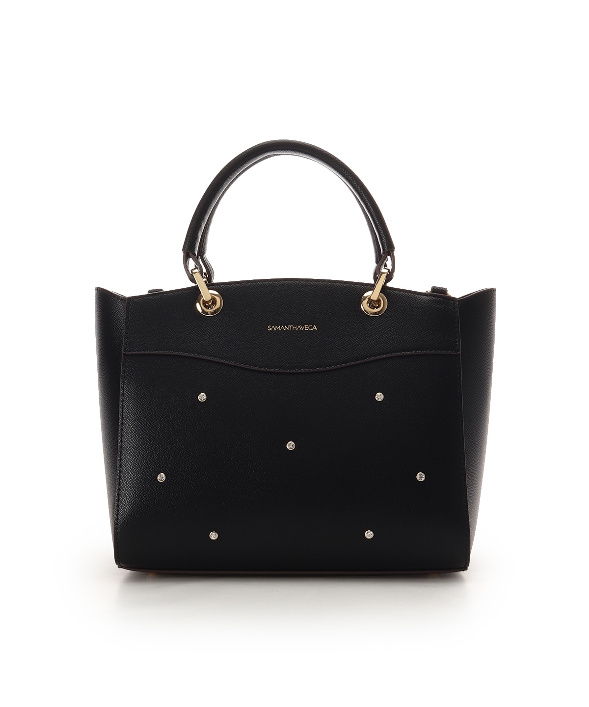 ストロベリーモチーフハンドバッグ(FREE ブラック): SAMANTHAVEGA