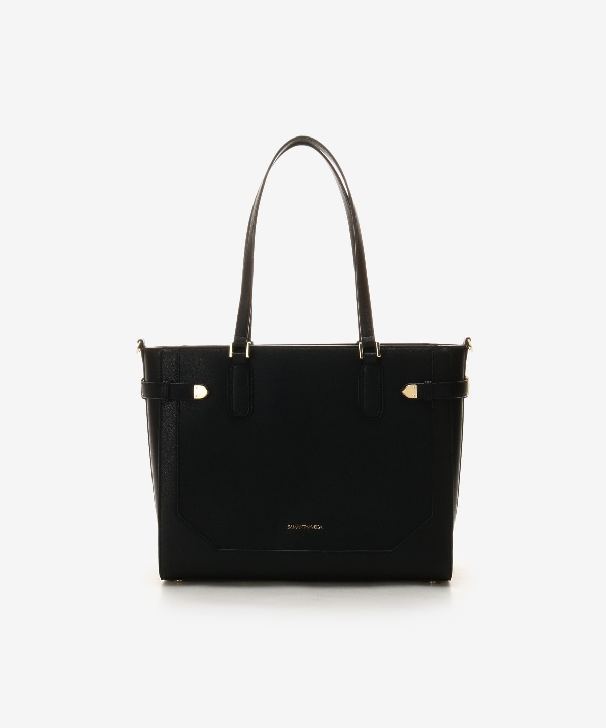 シンプルリボンA4トートバッグ(FREE ブラック): SAMANTHAVEGAサマンサ