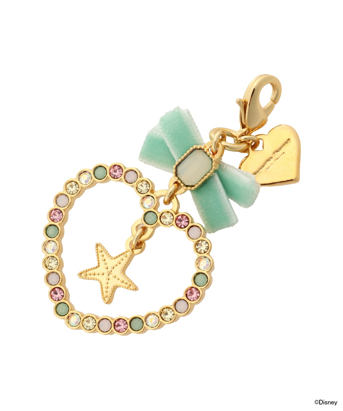 ディズニープリンセスコレクション」ファスナーチャーム(シンデレラ