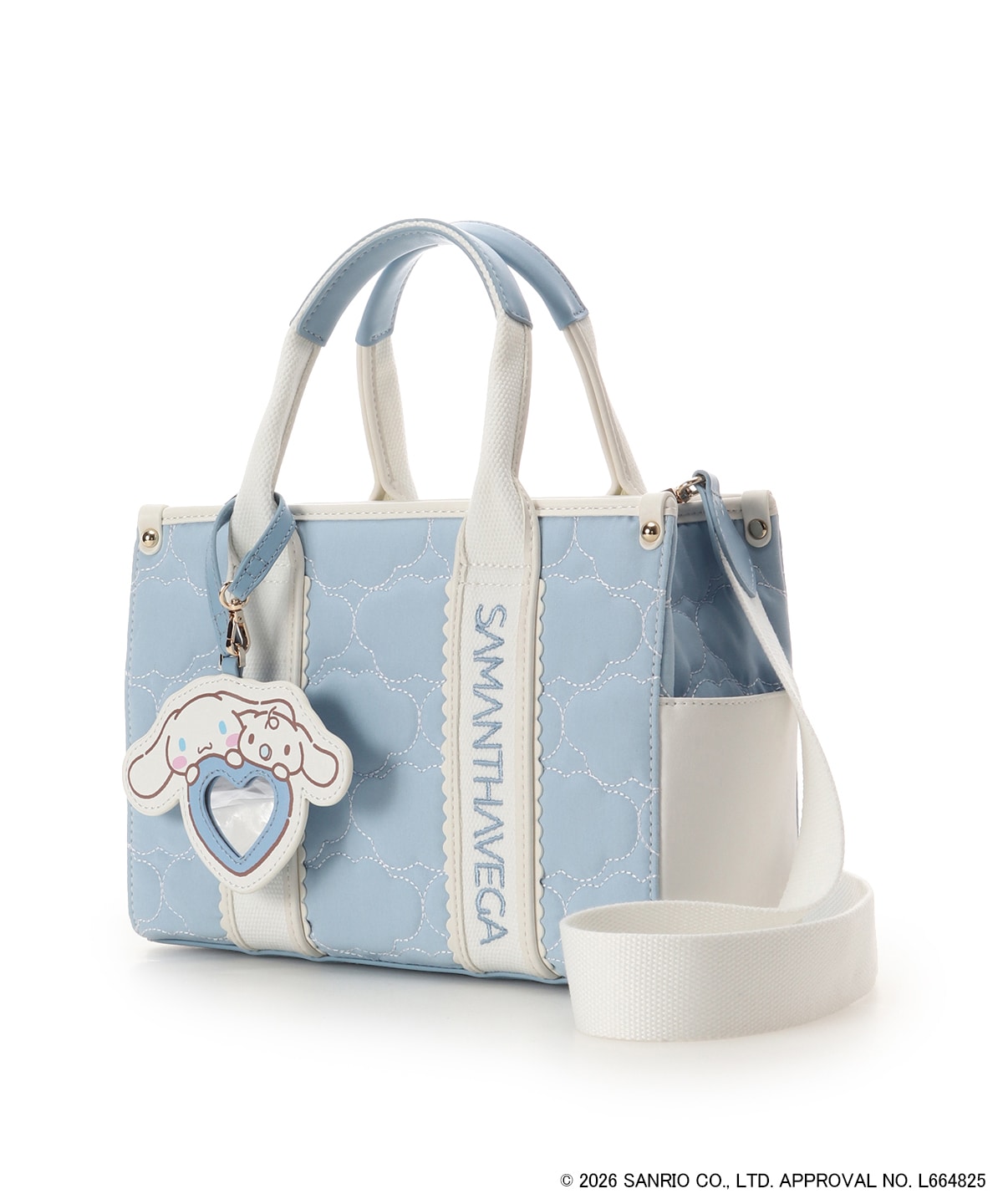 シナモロール」コレクションハンドバッグ(FREE ライトブルー