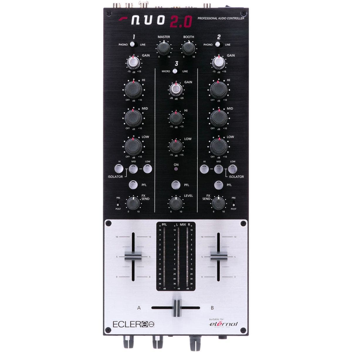Buy sasku Ecler Nuo 2.0 2-Channel Analog DJ Mixer | Sam Ash Music