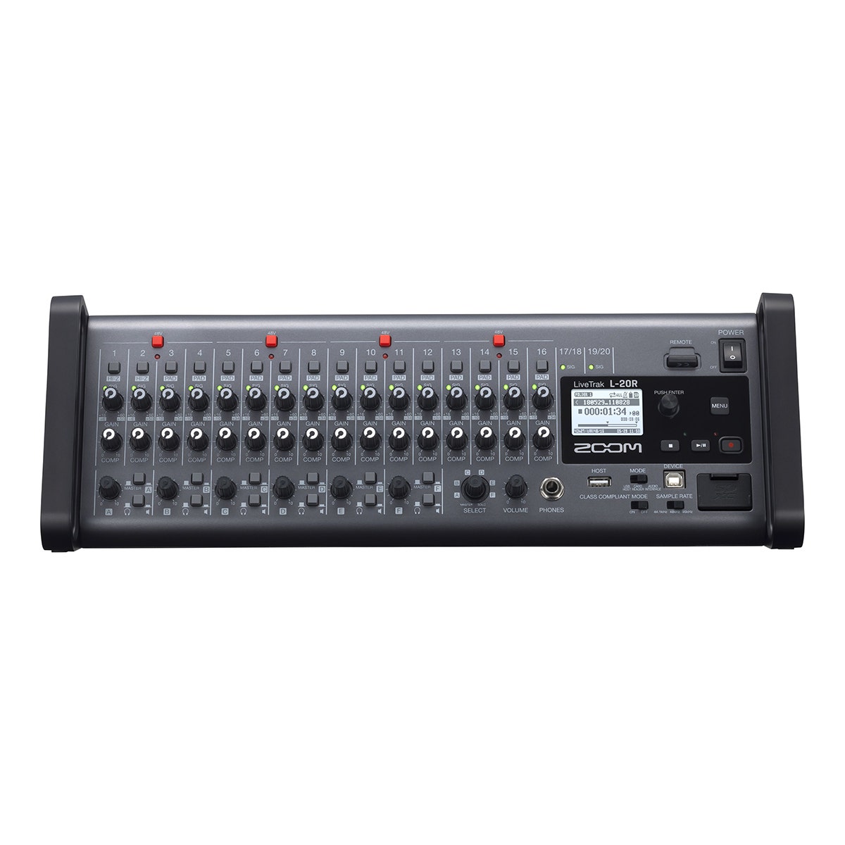 Buy sasku Zoom LiveTrak L-20R Rack Mount Portable Mixer and