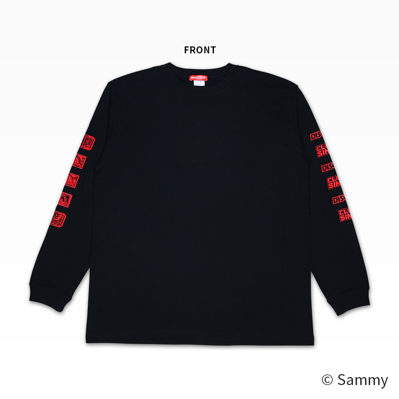DISC UP ロングスリーブTシャツ