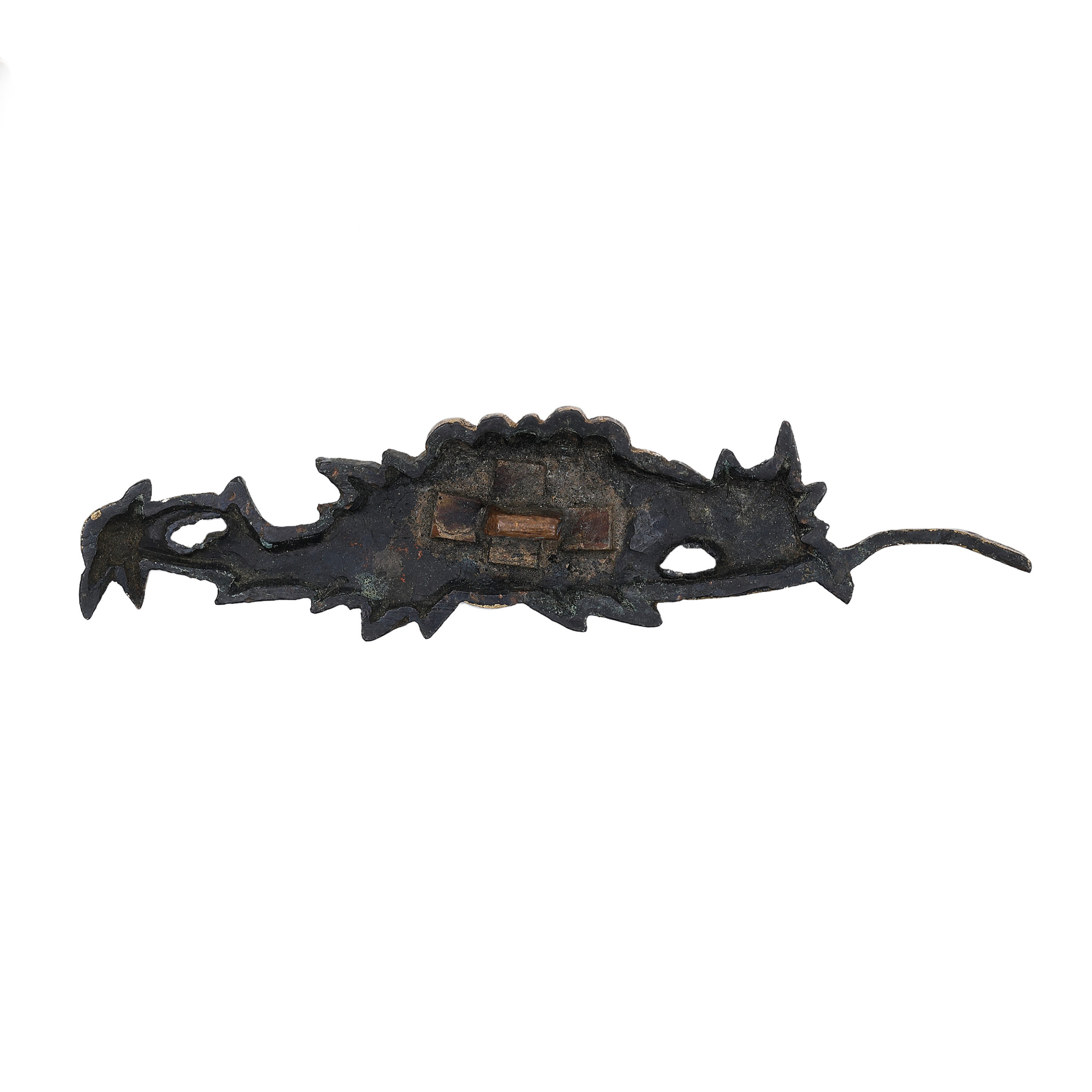 Edo period antique Kyo Kanagushi Menuki for Samurai Sword with