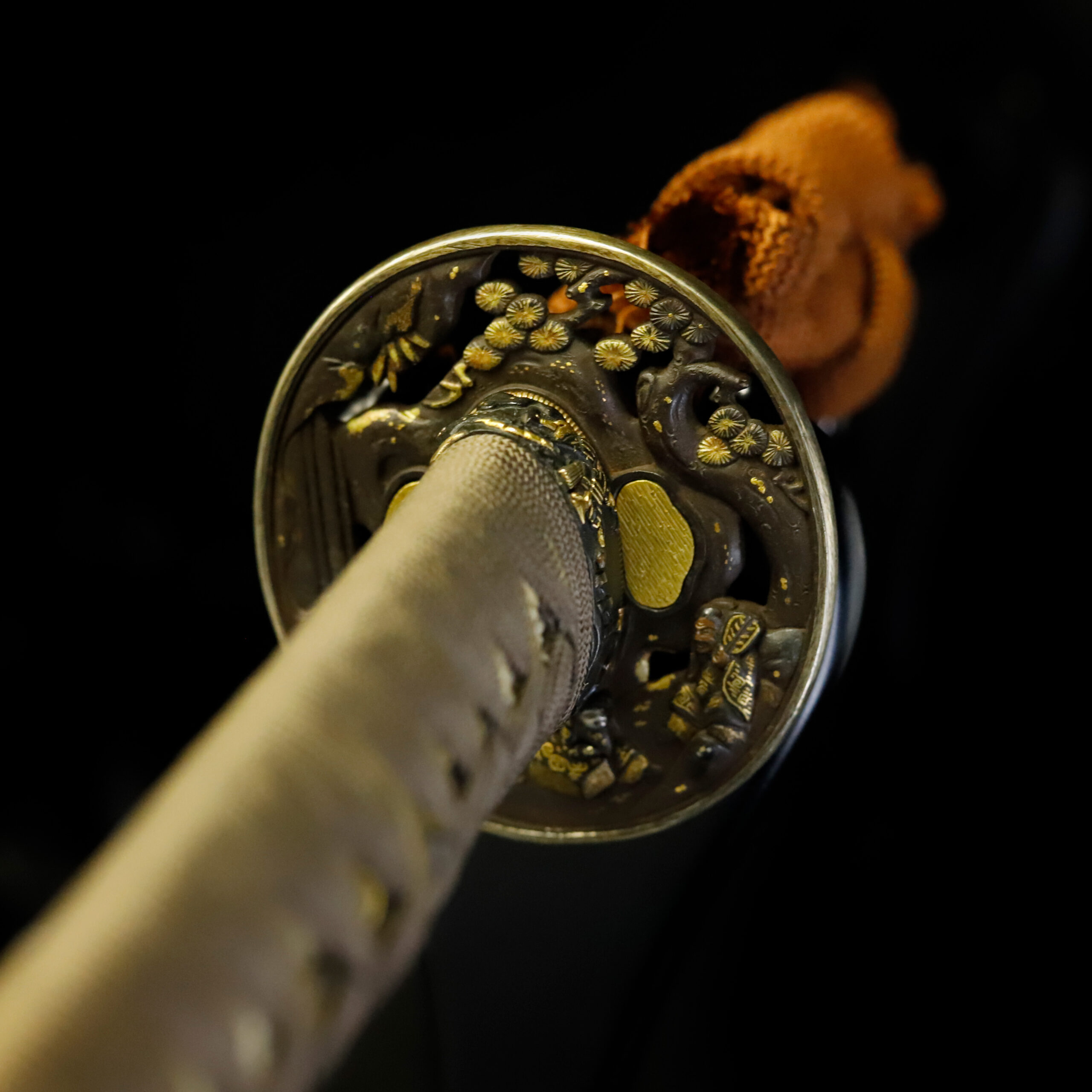 Antique Japanese Sword Katana Signed by Ohmi no Kami Minamoto