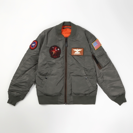 自衛隊グッズ BUZZ RICKSON MA-1 TOPGUN 仕様 カスタムフライト