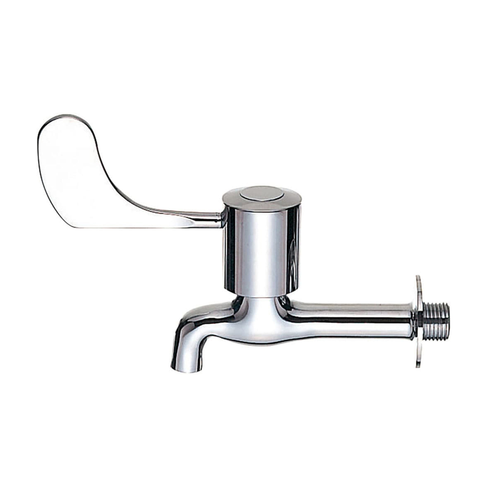 レバー胴長横水栓（吊コマ仕様）［共用形］ | 商品のご案内 | SANEI