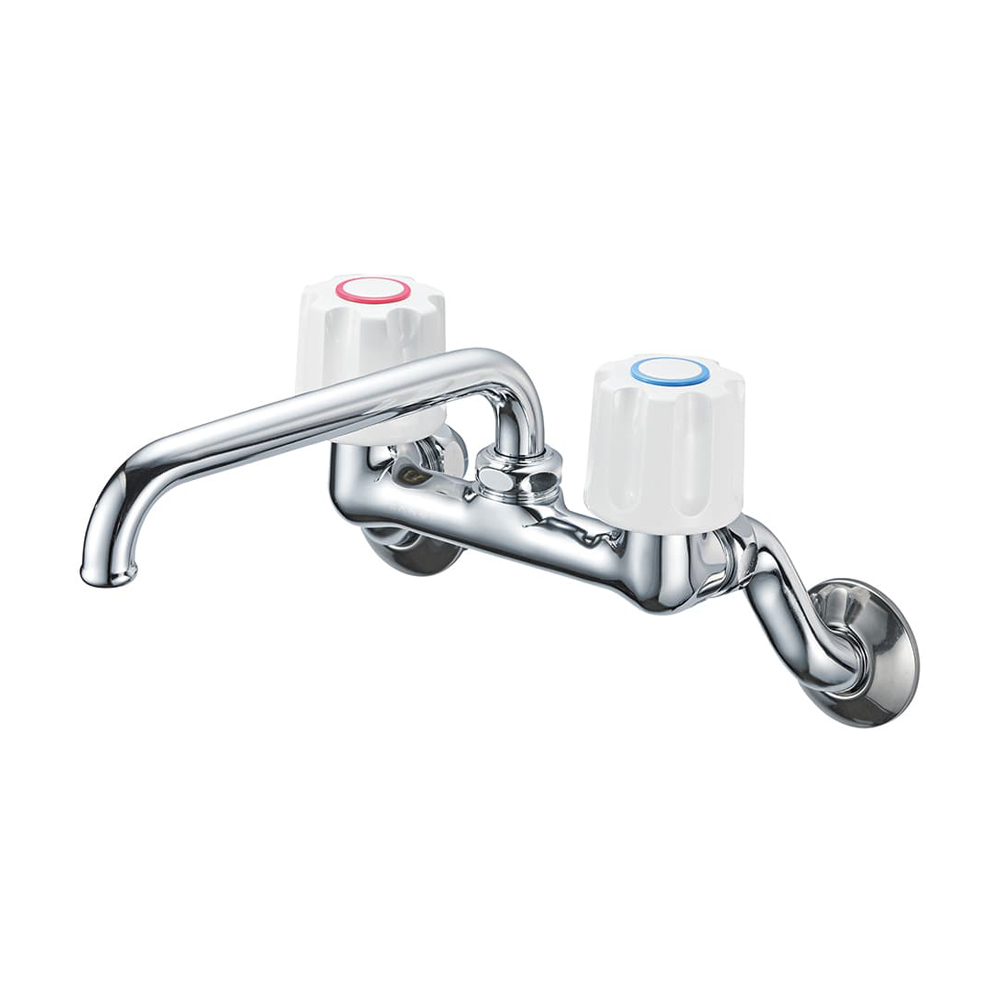 ツーバルブ混合栓［共用形］ | 商品のご案内 | SANEI｜デザイン性に