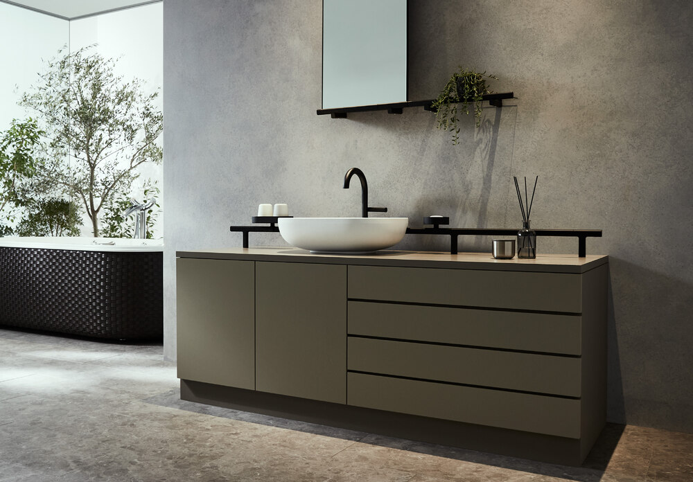 ワンホール洗面湯水栓 | 商品のご案内 | SANEI｜デザイン性に優れた水