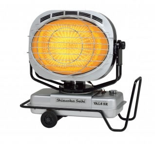 赤外線ヒーター VAL6（バル シックス）シリーズ 静岡製機｜三共精機
