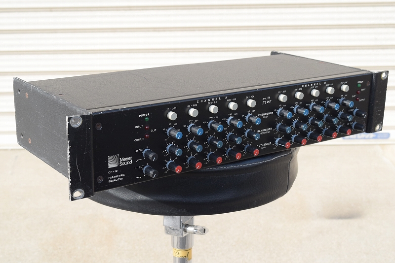 中古音響機材 MEYER SOUND CP-10】 パラメトリックイコライザー 山陽