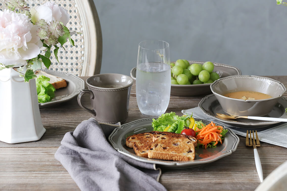 マグカップ Lien グレー