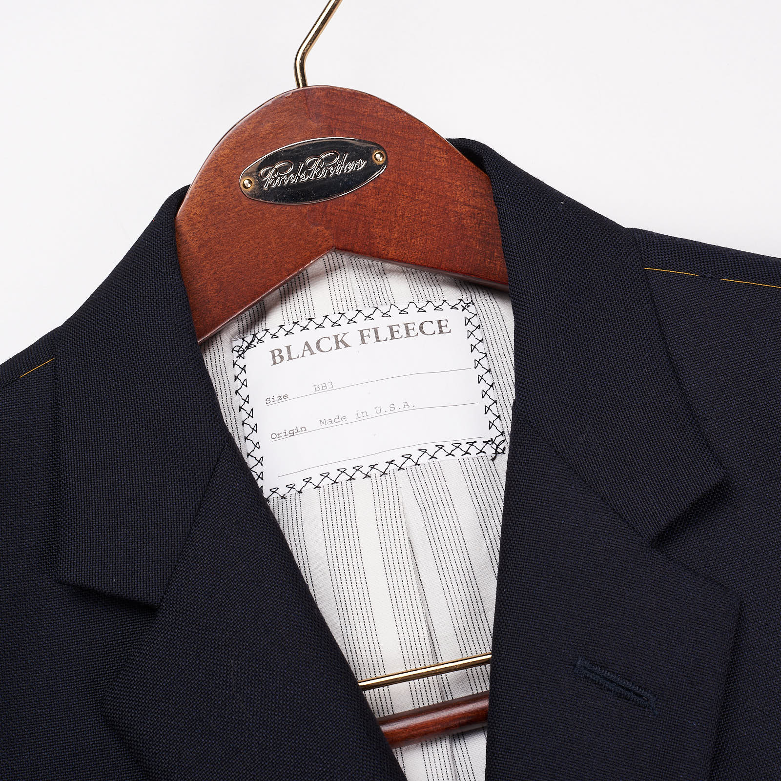 Brooks Brothers BLACK FLEECE by Thom Browne Navy Blazer Jacket US 40 3