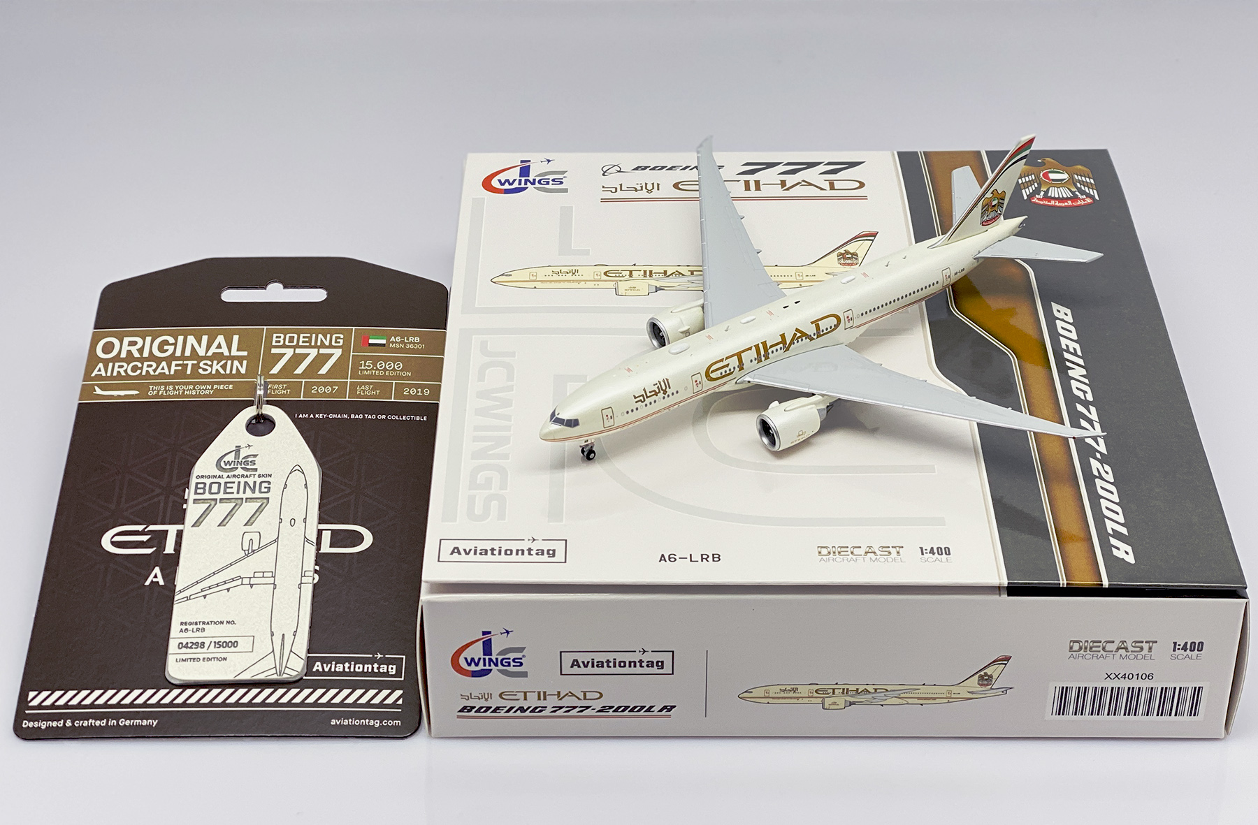 ScaleModelStore.com :: JC Wings 1:400 - XX40106 - Etihad Airways
