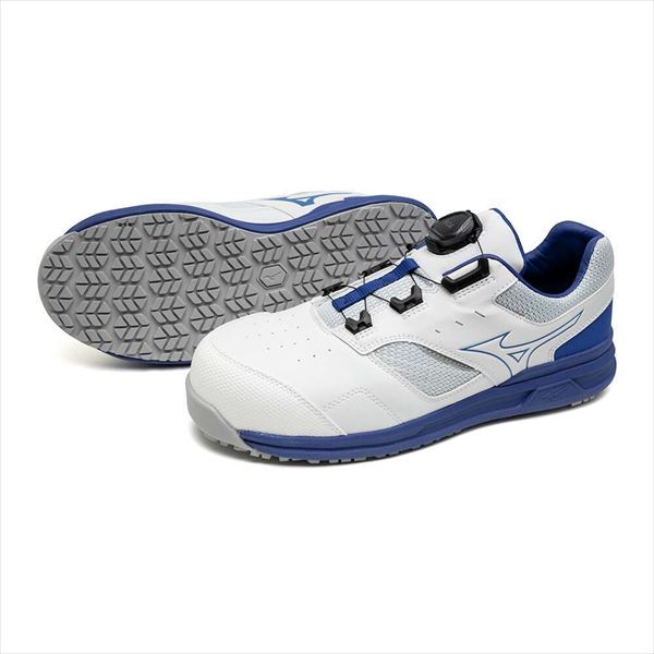 オールマイティLSⅡ 51L WIDE BOA ホワイト×ブルー 24.5: 工具・ワーク