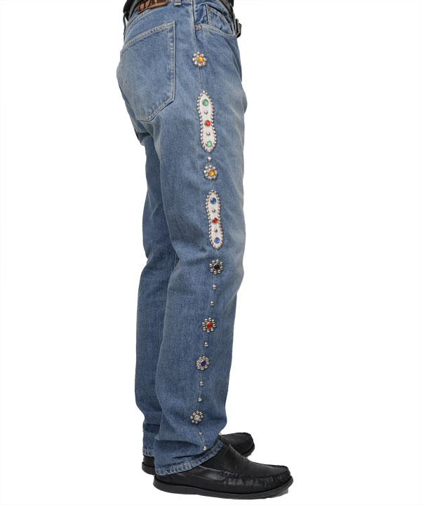 KAPITAL キャピタル 14オンスデニム 5P モンキーCISCO(スタッズ