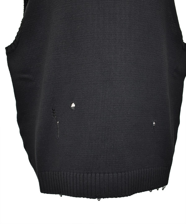 KAPITAL キャピタル 5G綿ニット BONEベスト - SE7EN