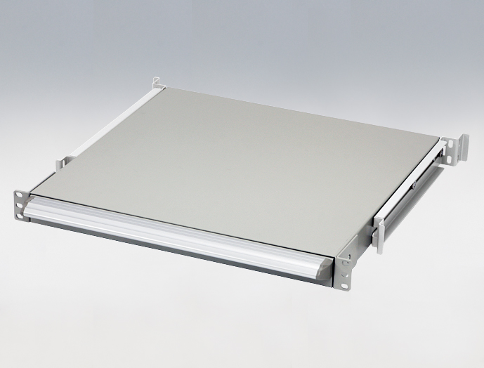 1U引き出しユニット RENL2 シリーズ RENL2-04-450WG｜19インチラック