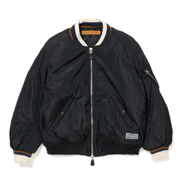 Knit Rib MA-1 Jacket | STUDIO SEVEN (スタジオ セブン)