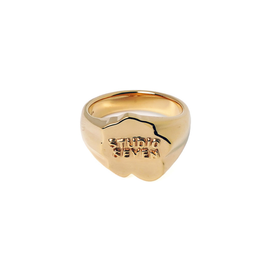 Flower Signet Ring GLD | STUDIO SEVEN (スタジオ セブン)