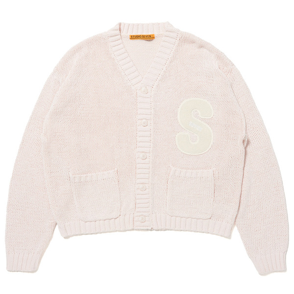 S Patch Knit Cardigan | STUDIO SEVEN (スタジオ セブン)