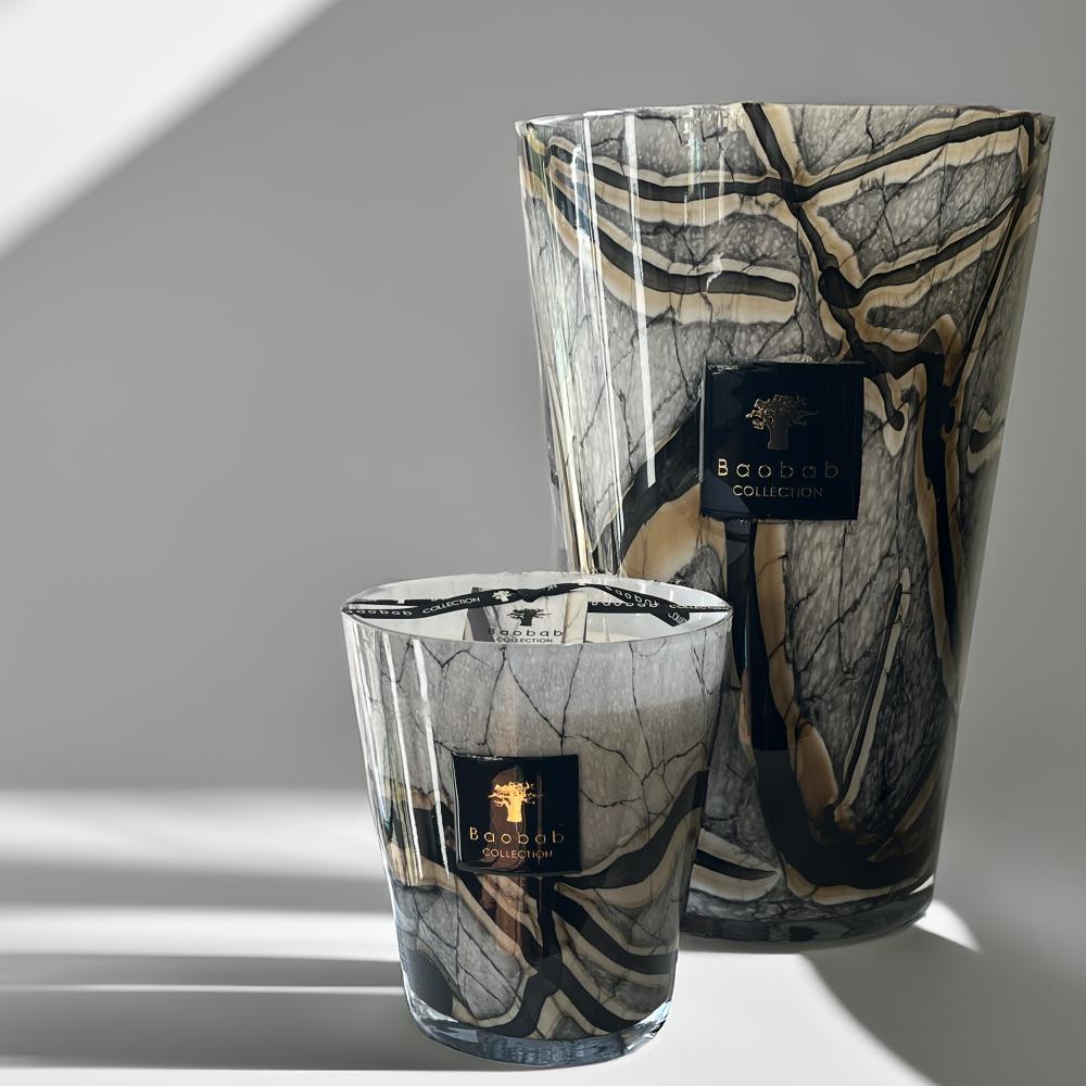 Baobab Collection Marble Candle - Sto | Seymour's Home