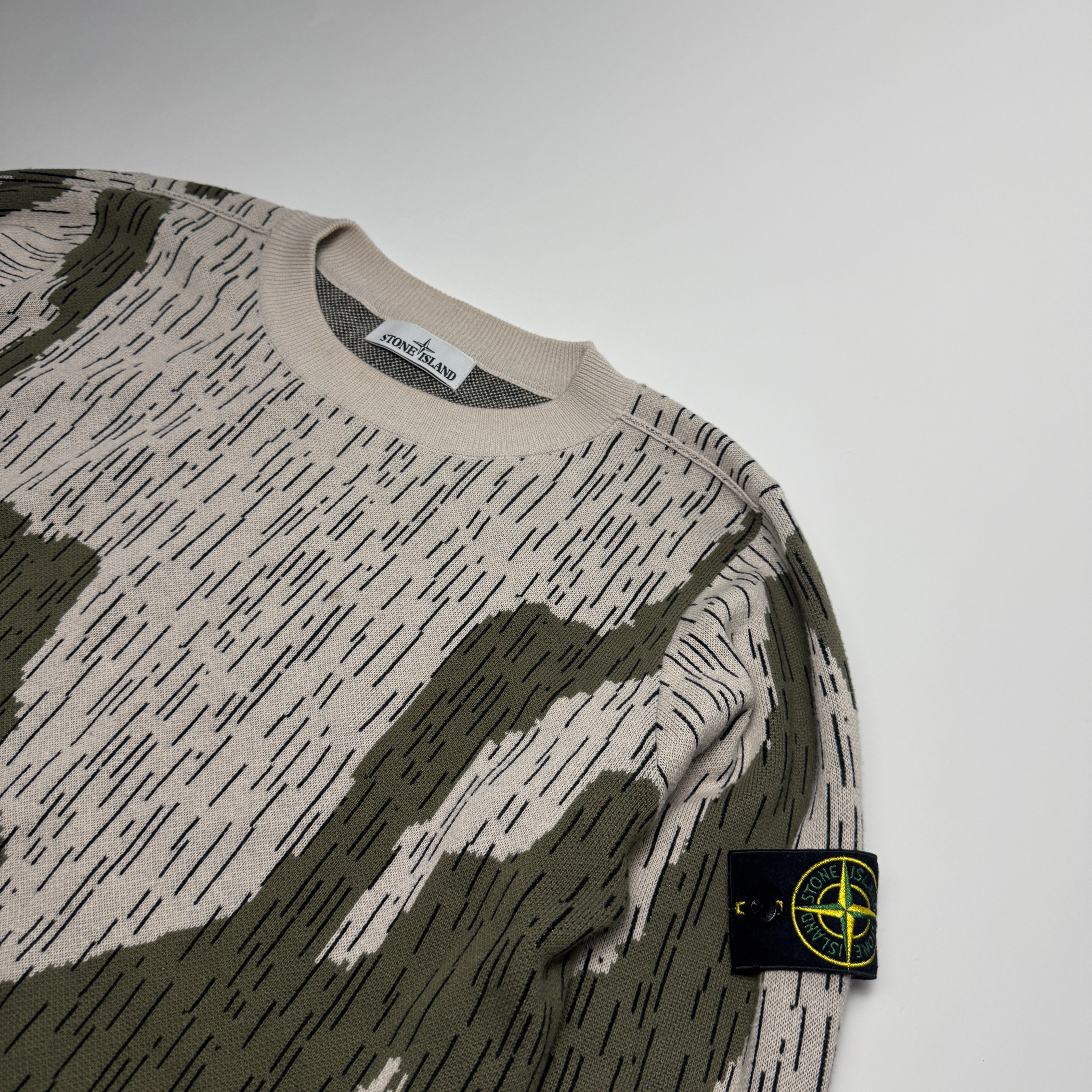 Stone Island Rain Camo Jumper XL – Seeking Casuals