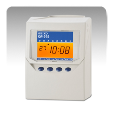 多機能タイムレコーダーQR-395 | セイコーソリューションズ