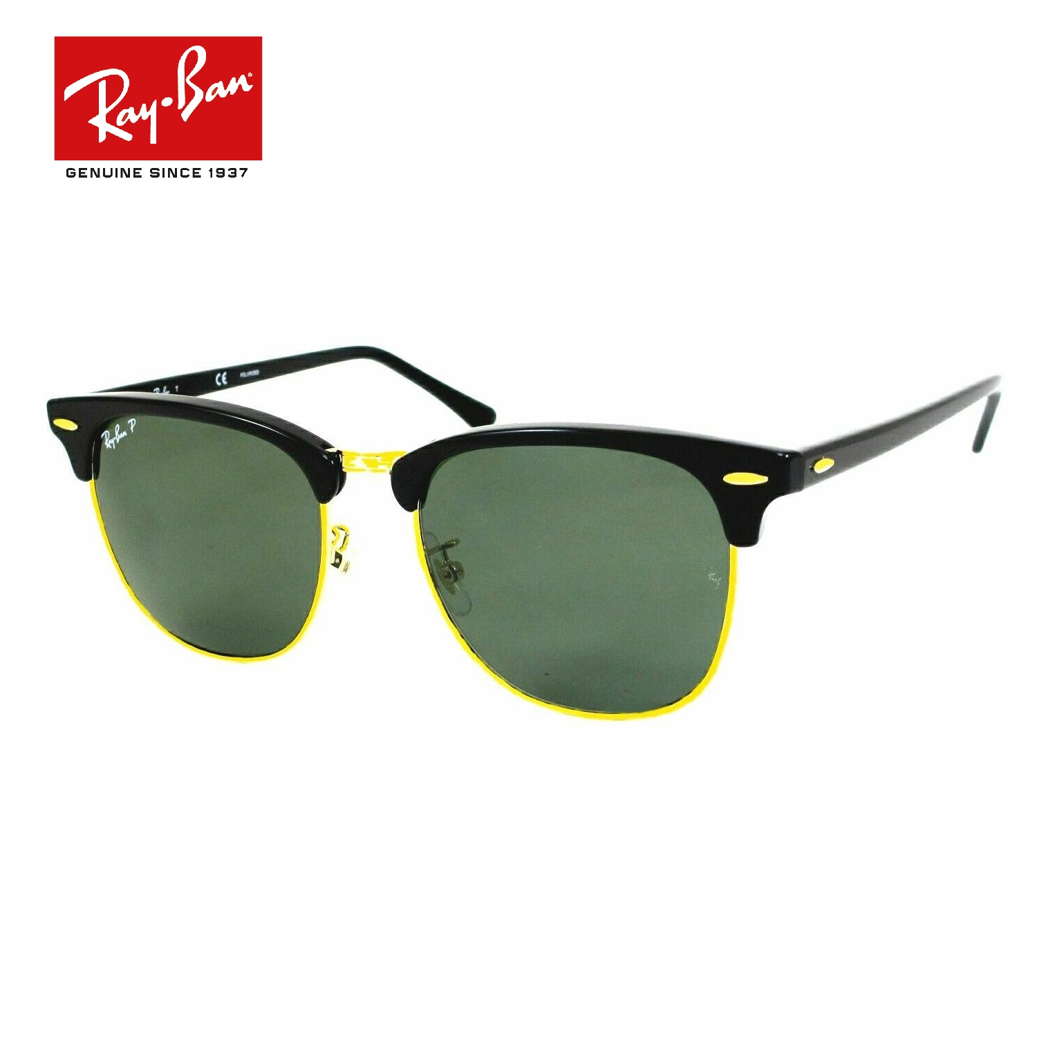 清光堂レイバン偏光サングラス クラブマスター RB3016F 901/58 [送料無料]