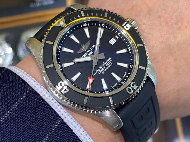 ラバーベルトが似合う スーパーオーシャンオートマティック42ジャパン