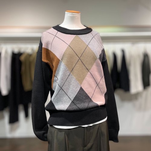 MERINO CASHMERE ARGYLE - SELECT EYE COMPANY：セレクトアイ