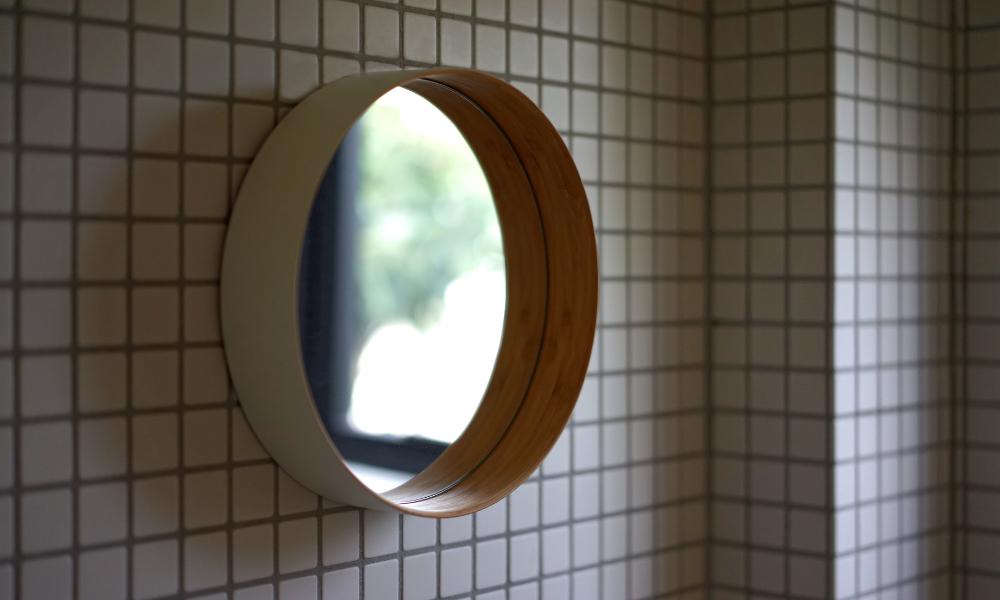 ZERO ミラーM φ40cm / ブラックTeori（テオリ） | 公式通販 家具・雑貨