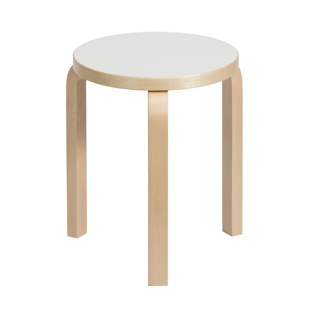 スツール60 / ホワイトラミネート 組立て無料Artek（アルテック