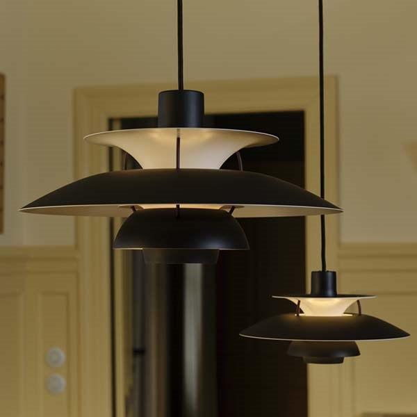 ルイスポールセン PH50 ペンダントライト ブラック×レッド ルイス