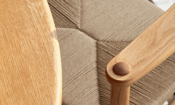 CH37 アームチェア SH43cm / オーク材 オイル仕上げ 日本サイズCarl