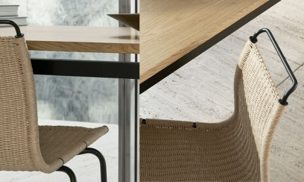 PK1 チェア / ナチュラル ペーパーコード ブラック脚Carl Hansen & Son