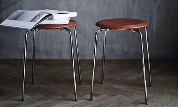 ドットスツール / ワイルドレザー ウォルナットFRITZ HANSEN（フリッツ