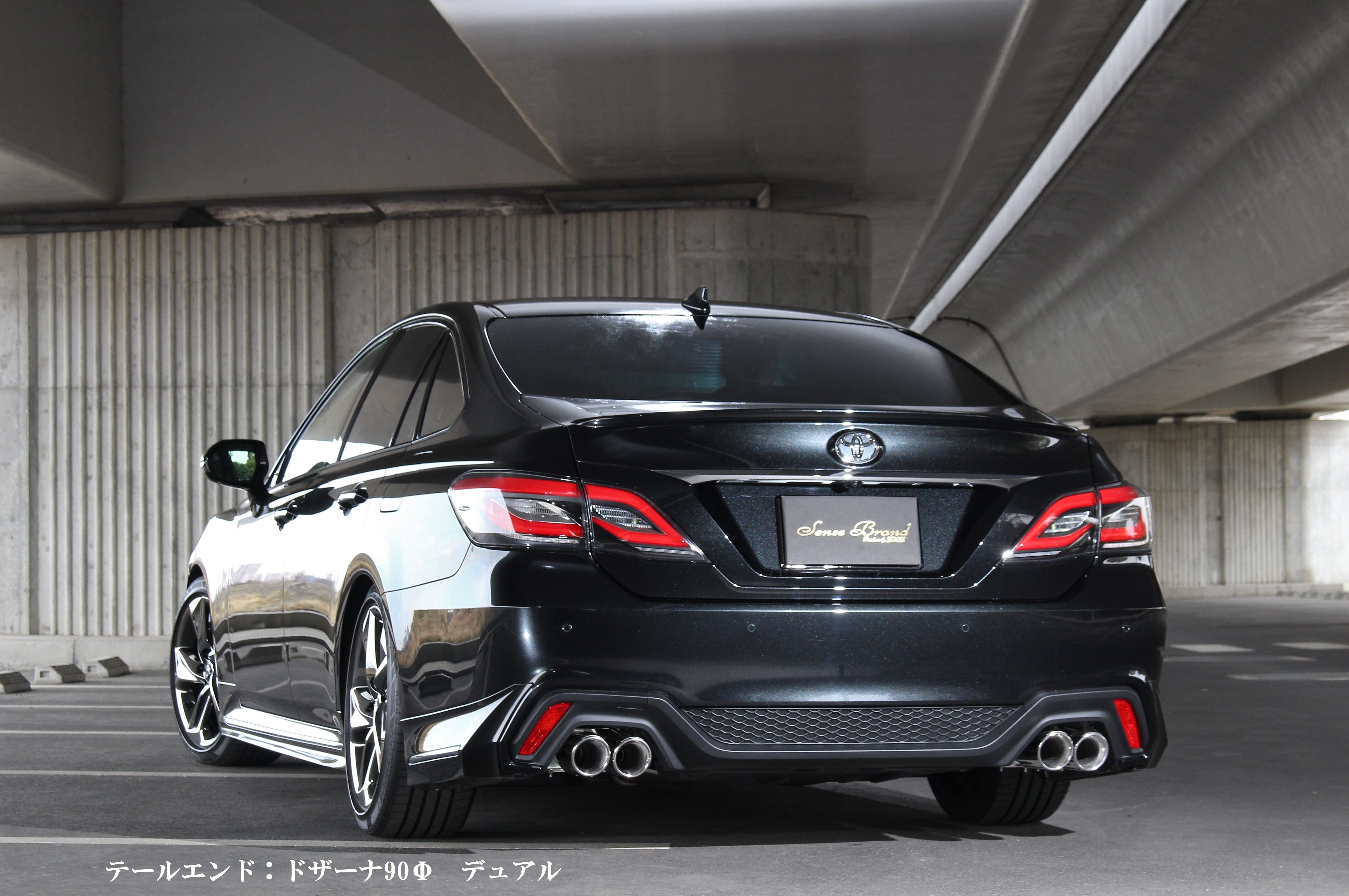 220系クラウン 2.0Lターボ/リアピースマフラー【スタンダード】｜SENSE