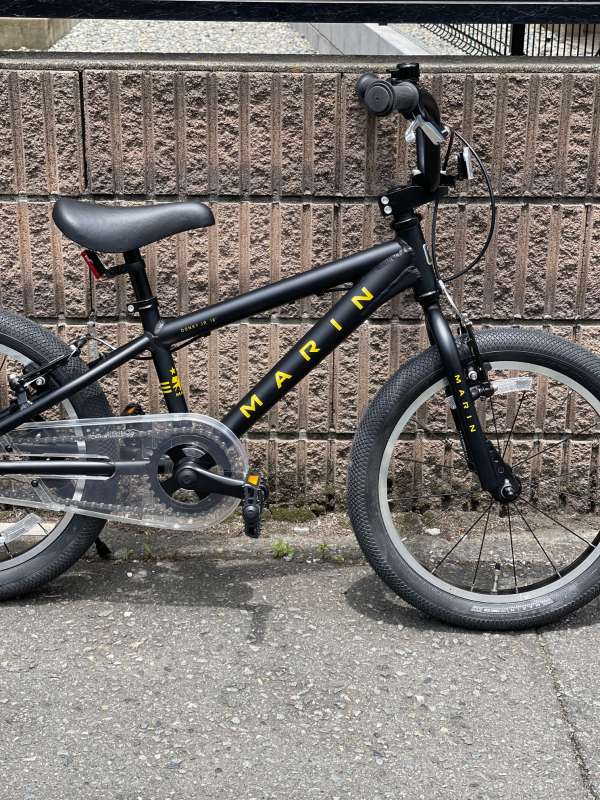 MARIN マリンDONKY JR キッズ自転車 ブラック 16インチ横浜市引取