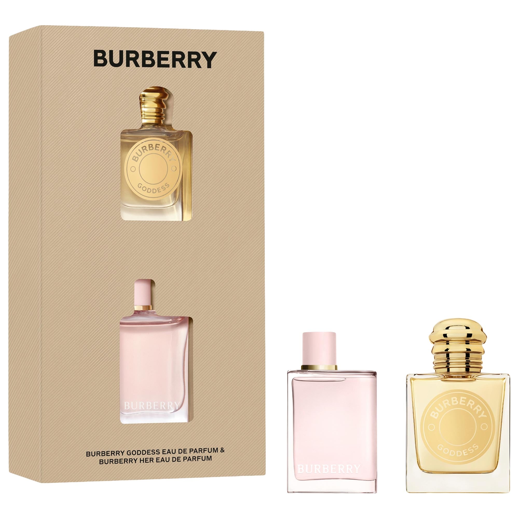 Mini Her & Goddess Perfume Duo Set - BURBERRY | Sephora